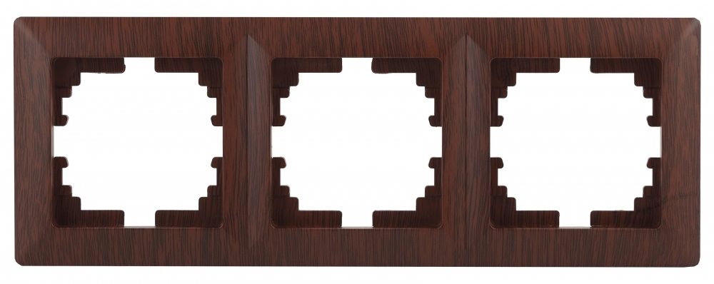Рамка 3-постовая ЭРА Intro Solo венге 4-503-10 Б0043422