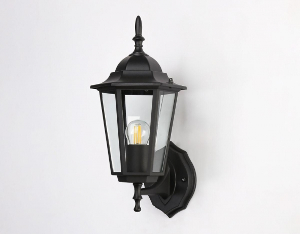 Уличный настенный светильник с лампочкой Ambrella light ST2010+Lamps