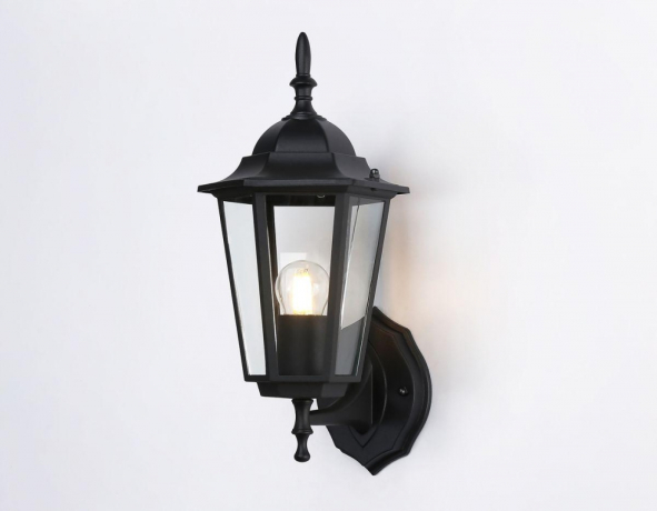 Уличный настенный светильник с лампочкой Ambrella light ST2010+Lamps