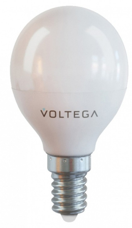 Лампа светодиодная Voltega Simple E14 7Вт 3000K 7242 