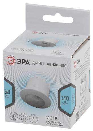 Датчик движения инфракрасный ЭРА MD 018 Б0043795