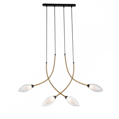 Подвесной светильник Indigo Fiore 13001/4P Black 