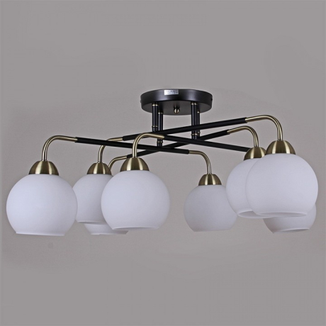 Потолочная люстра ILLUMICO IL0252-8CSQ-79 BK AB