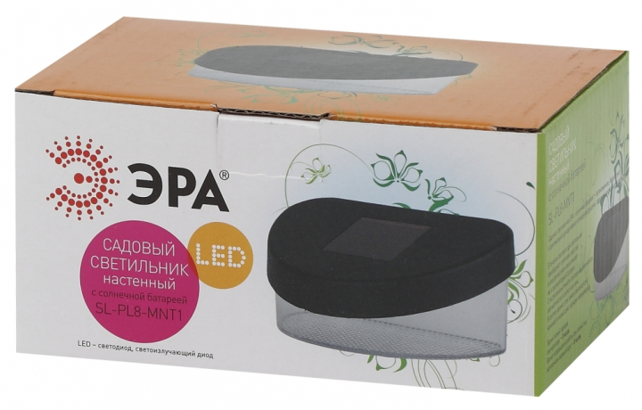 Садовый светильник на солнечной батарее Эра SL-PL8-MNT1 Б0018819