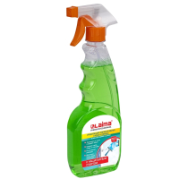 Нарушена упаковка!  <220861> Средство для мытья стекол и зеркал с нашатырным спиртом 500 мл, LAIMA PROFESSIONAL, распылитель, 604744 (604744)