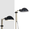 Торшер с лампочкой Arte lamp A7055PN-1BK+Lamps 