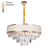 Люстра подвесная с лампочками Arte lamp A1008LM-8GO+Lamps