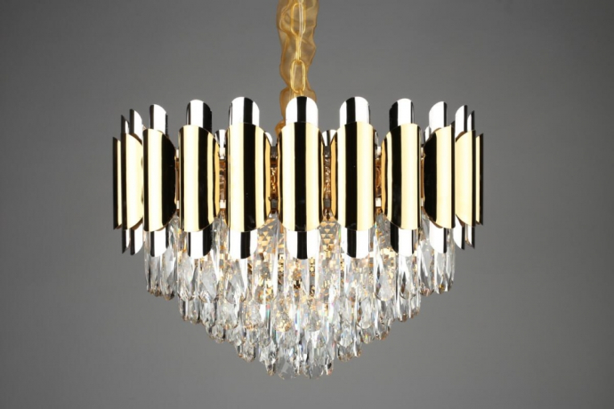 Люстра подвесная с лампочками Omnilux OML-81403-08+Lamps 