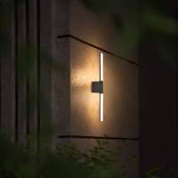 Уличный настенный светильник Arte lamp Calamaro A5191AL-2BK