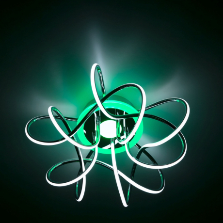 Светодиодная потолочная люстра с голосовым управлением Citilux Джемини Смарт CL229A151E 