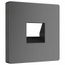 Накладка для розетки RJ-11 Werkel графит рифленый W1192004 