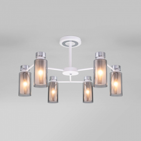 Люстра на штанге Eurosvet Amado 70115/6 белый 