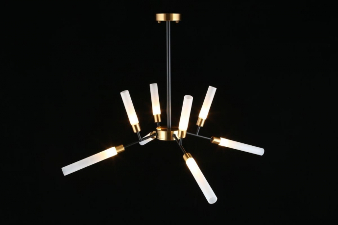 Люстра на штанге со светодиодными лампочками G9, комплект от Lustrof. №280420-657160