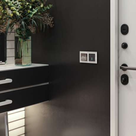 Терморегулятор электромеханический для теплого пола Werkel черный W1151208