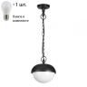 Уличный подвесной светильник с лампочкой Novotech 370956+Lamps