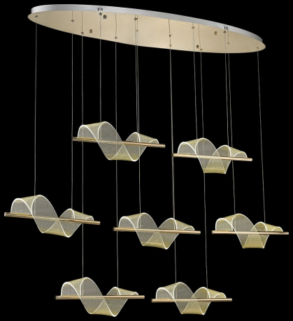 Подвесная люстра Wertmark Hilda с поддержкой Маруся WE452.07.323-М