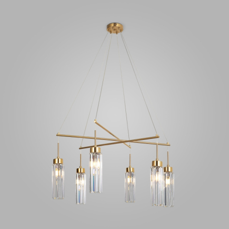 Подвесной светильник с хрусталем Eurosvet Gilian 60163/6 (a065757) 