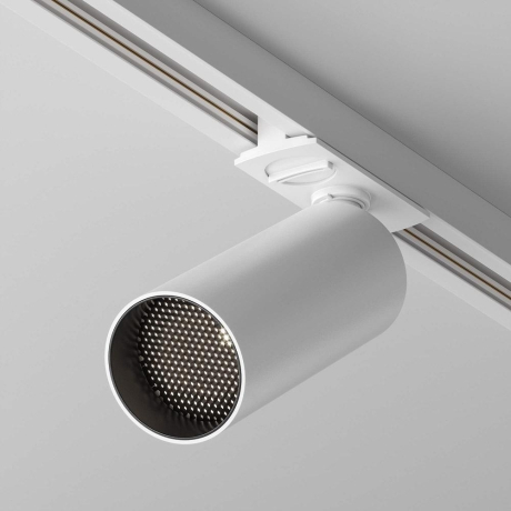 Нарушена упаковка!  <439198> Однофазный LED светильник 12W 4000К для трека Maytoni Technicall Focus LED TR021-1-12W4K-W-D-W