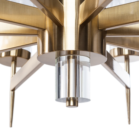 Подвесная люстра со светодиодными лампочками E14 , комплект от Lustrof. №284431-622962