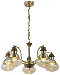 Подвесная люстра Velante с поддержкой Алиса 306-503-05-A