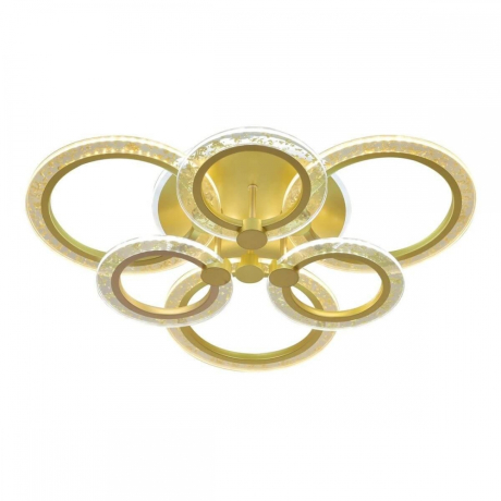 Потолочная люстра с пультом ДУ Escada Enigma 10225/6LED Gold 