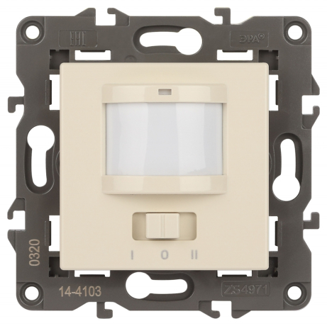 Датчик движения 2-проводной ЭРА Elegance 14-4103-02 Б0034353 