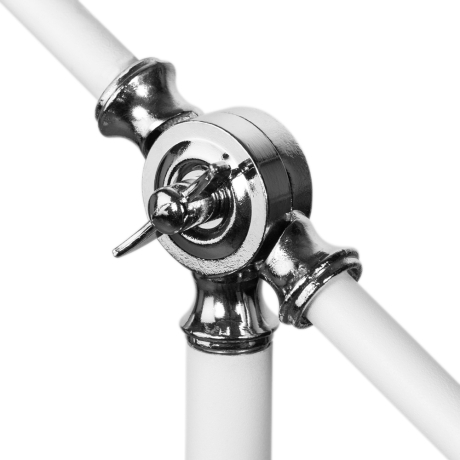 Торшер с лампочкой Arte lamp A2054PN-1WH+Lamps 