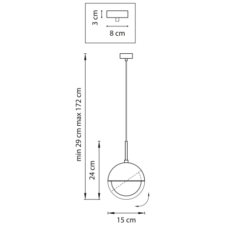 Подвесной светильник Lightstar Dafne 815514 
