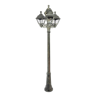 U23.156.S31.BXF1R Уличный фонарь Fumagalli Gigi Bisso/Cefa 3+1