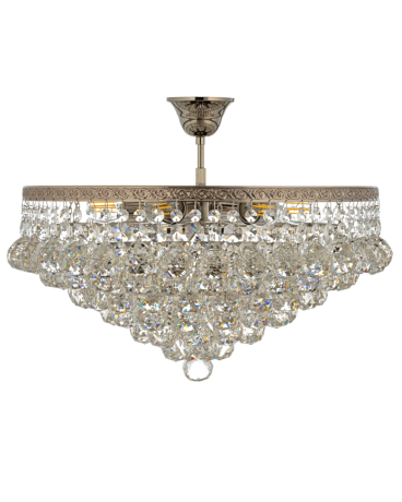 Потолочная люстра с лампочками Arti Lampadari Castellana E 1.3.46.501 N+Lamps 