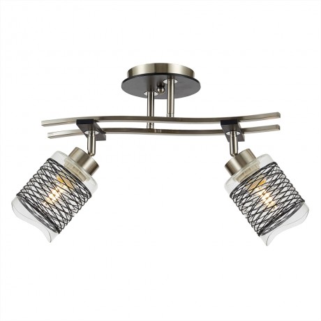 Люстра потолочная Citilux Мерида CL142122 Хром Матовый + Венге