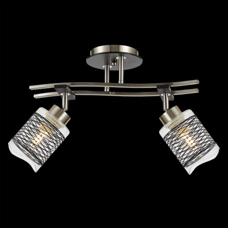 Люстра потолочная Citilux Мерида CL142122 Хром Матовый + Венге