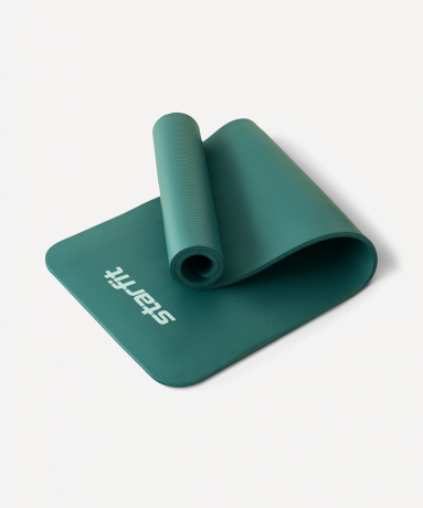 Нарушена упаковка!  <517489> Коврик для йоги и фитнеса FM-301, NBR, 183x61x1,2 см, изумрудный Starfit (ЦБ-00001751)
