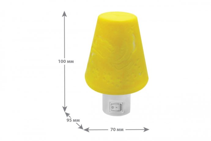 NL-192 ''Светильник желтый'' Ночник Camelion 12908 