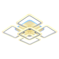 Светодиодная люстра с ПДУ Profit Light 8075/4+1 WHT 140W+10W RGB