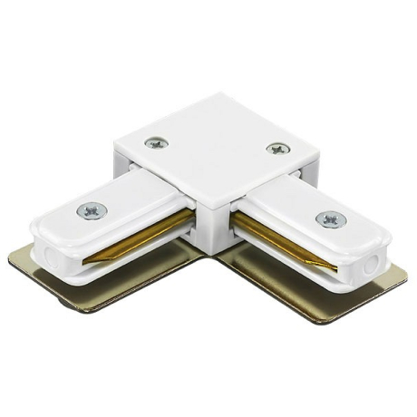 Соединитель с токопроводом угловой L-образный для треков Lightstar Barra 502126 