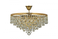 Потолочная люстра с лампочками Arti Lampadari Castellana E 1.3.46.601 G+Lamps