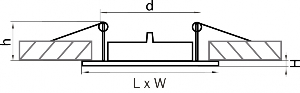 Встраиваемый светильник Lightstar Lega 16 011944 