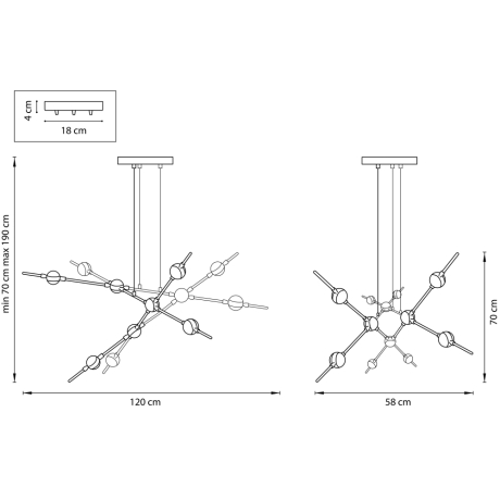 Подвесной светильник Bergamo Lightstar 745247 