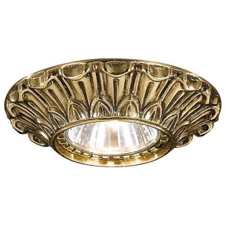 Встраиваемый светильник Reccagni Angelo 1077 SPOT 1077 ORO 