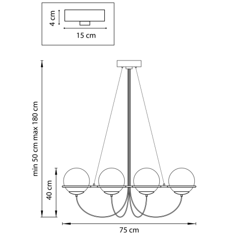 Подвесная люстра Lightstar Globo 803287 