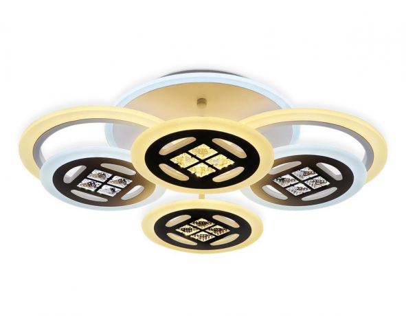 Потолочная светодиодная люстра с пультом ДУ (инфракрасный) Ambrella light Acrylica FA2951 