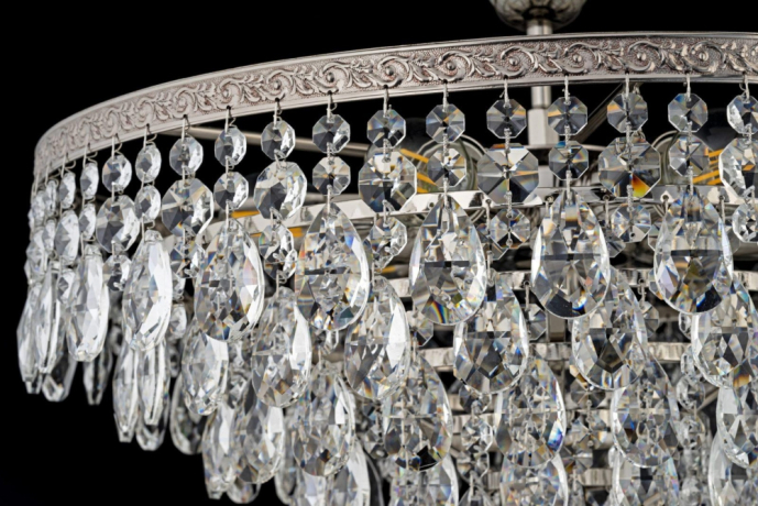 Потолочная люстра с лампочками Arti Lampadari Castellana E 1.3.46.601 N+Lamps 