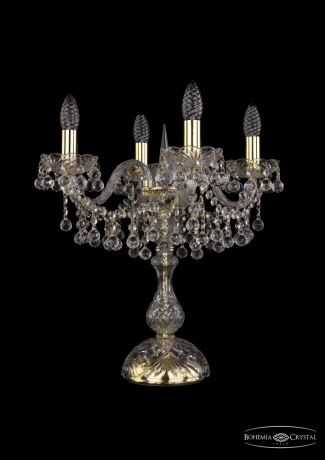 1409L/4/141-47/G Настольная лампа Bohemia Ivele Crystal 