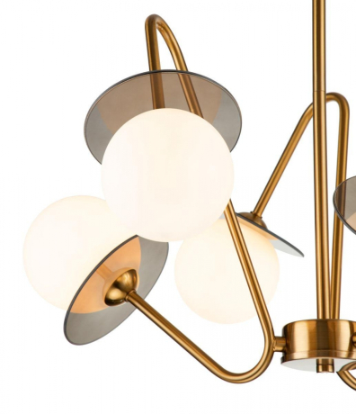 Люстра на штанге Indigo Jazz 11020/6R Brass