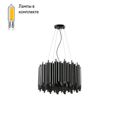 Люстра подвесная с Led лампочками в комплекте Lightstar 816107+Lamps 