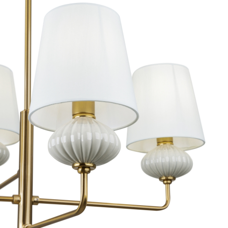 Люстра на штанге Freya Ceramics FR2029PL-04BS 