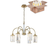 Подвесная люстра с лампочками Favourite Duke 2969-6P+Lamps E14 Свеча 