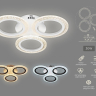 Потолочная светодиодная люстра с пультом ДУ (инфракрасный) Ambrella light Acrylica FA4050 