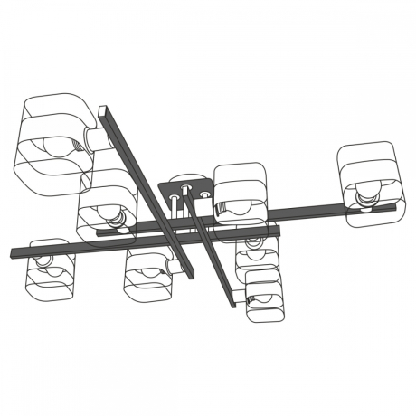 Люстра потолочная Citilux Вирта CL139282 